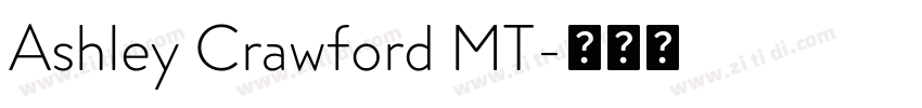 Ashley Crawford MT字体转换 Ashley Crawford MT字体转换